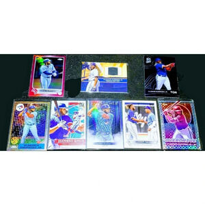 Vladimir Guerrero Jr 2021-22 Baseball 8 Card Lot w/ All-Star Game Used Relic